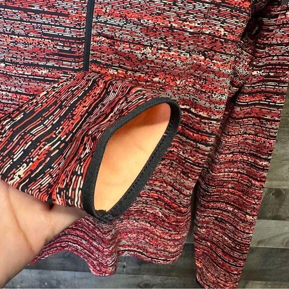 Nike | Therma-Fit | Red Orange quarter Zip  Sz large - Picture 3 of 7